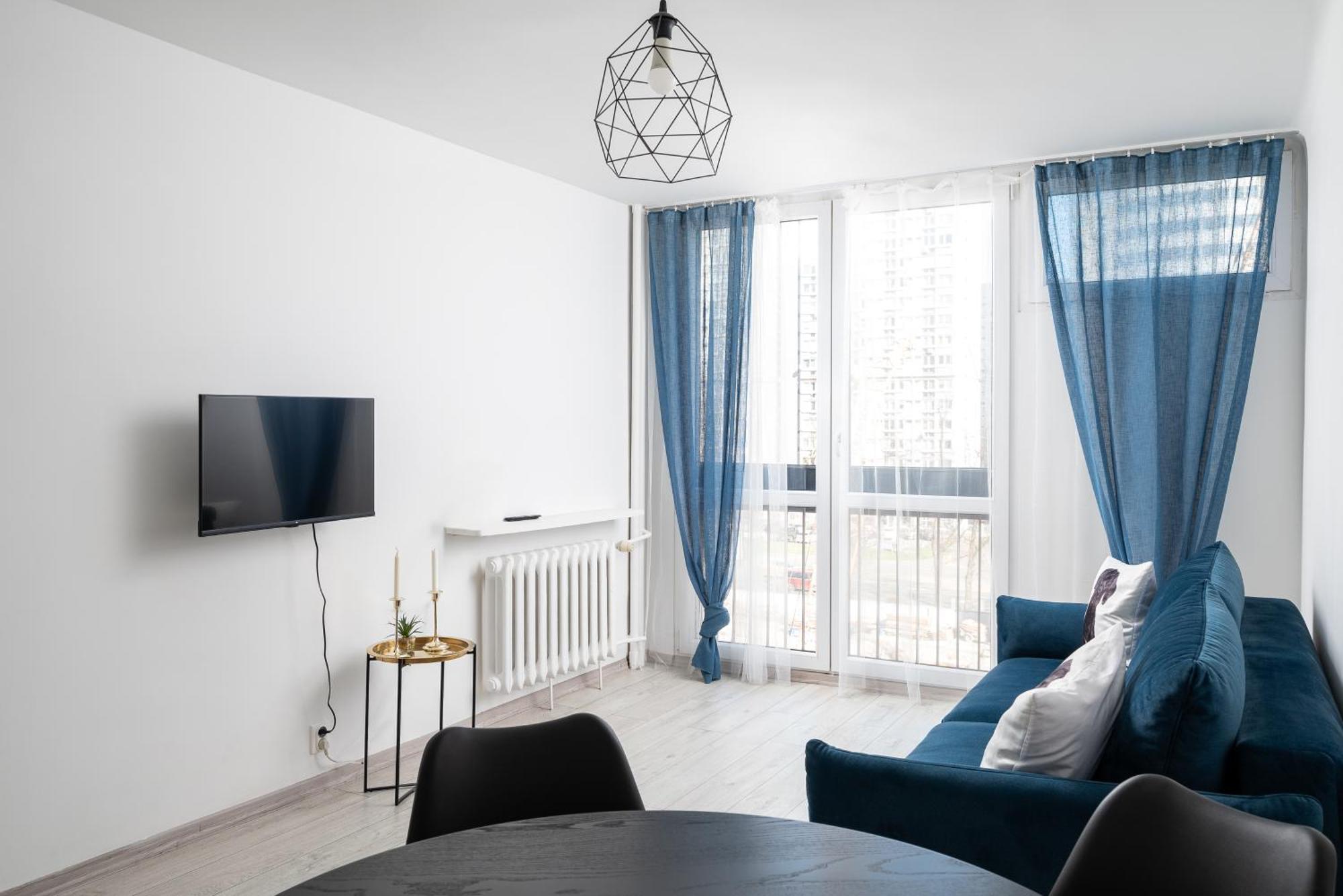 Grzybowska Blue City Centre Apartment Warsawa Bagian luar foto